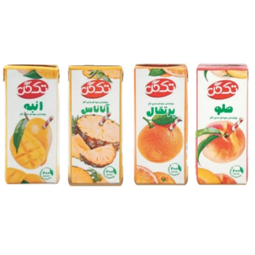 ابمیوه 200 سی سی تک گل 36 عددی